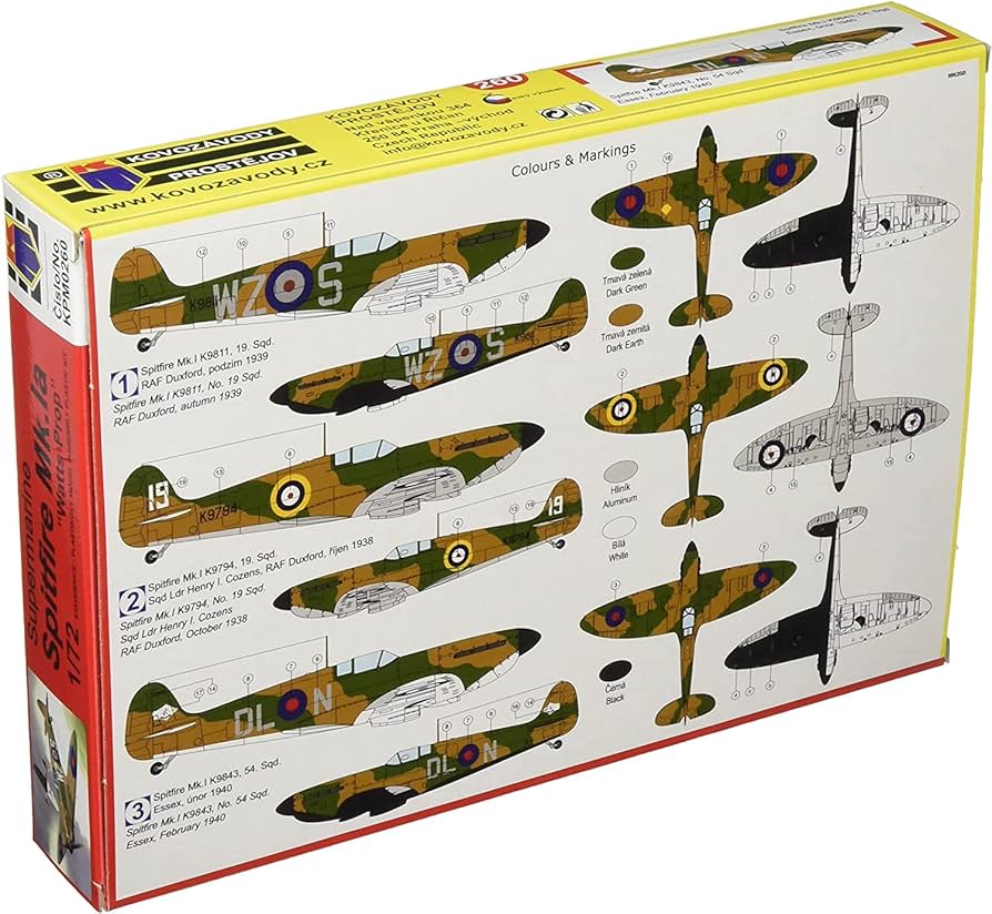 Amazon | KPモデル 1/72 イギリス空軍 スピットファイアMk.Ia